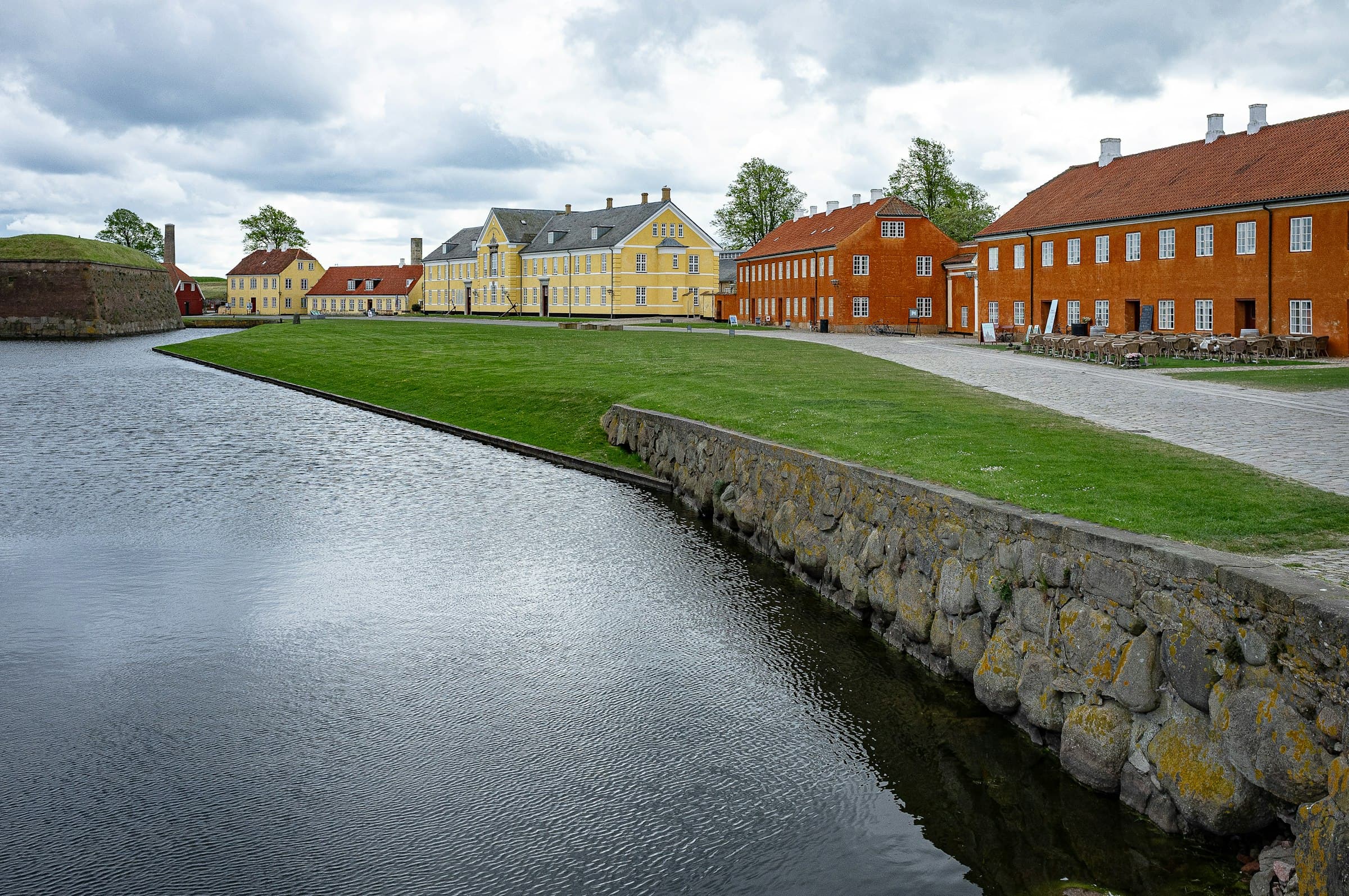 Vallgrav och bebyggelse i Kristianstad
